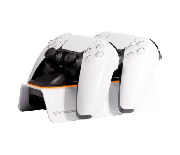 SteelDigi Ładowarka AZURE TOBOGGAN 2xpad PS5 biała - 698972 - zdjęcie 3